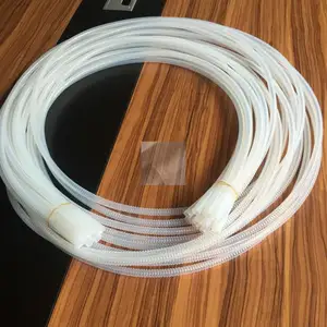 Tubo in PTFE di buona qualità con foro liscio/tubo in PTFE antistatico ondulato linea flessibile