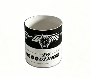 Custom Round Cylindrical Paper Packaging Box for Electronic Accessories Watch Gift Box - Product Image 1