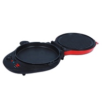 Haute qualité électrique portable mini automatique maison pepperoni fromage steak crêpe double face machine à pizza commerciale