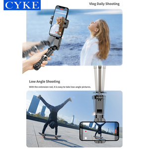 Gimbal chống rung tự động xoay 360 độ CYKE, tích hợp <span class=keywords><strong>Bluetooth</strong></span> không dây, chân máy tự chụp ảnh linh hoạt, có đèn LED trợ sáng Q18 - Product Image 5