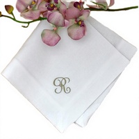 Serviettes de table en lin personnalisées blanches, vertes et bleu marine, serviettes de table en lin et coton gaze pour mariage, serviettes en tissu pour mariage