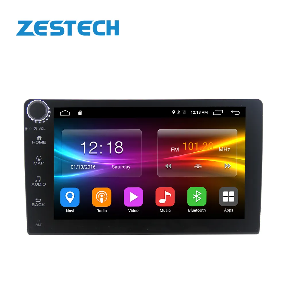 Pemutar Audio Stereo Mobil Android 9 Inci untuk Nissan March Versa Radio Mobil GPS Pemutar Video Multimedia Navigasi