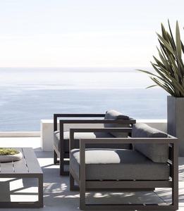 Meilleur prix des meubles imperméables en alliage d'aluminium avec coussins <span class=keywords><strong>salon</strong></span> balcon patio hôtel métal <span class=keywords><strong>jardin</strong></span> extérieur canapé sectionnel - Product Image 1