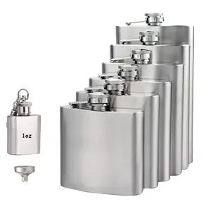 4oz Blank Hip Flasks in Bulk at Wholesale Prices