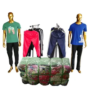 Wholesale USA second hand Sportswear Men NYLON/JOGGING SPORT WEAR Summer Used Clothes