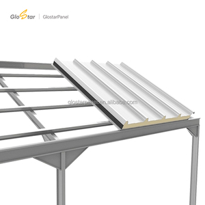 Pannelli Sandwich in Metallo per Tetti di Design Moderno 50mm 60mm 75mm 100mm, Pannello in Lega di Alluminio per Tetti di Verande e Giardini - Product Image 6