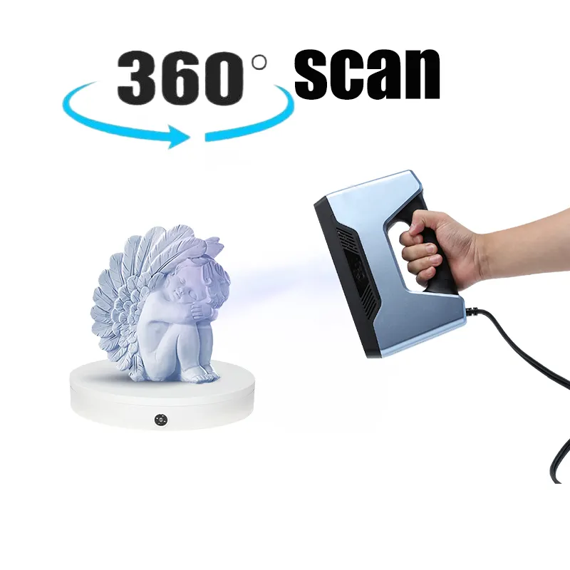 BKL 40cm 16in giradischi 3D scansione Video ripresa fotografia piattaforma rotante 360 gradi display rotante