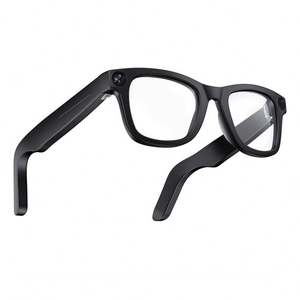 แว่นตาอัจฉริยะ E02 800W พิกเซลถ่ายวิดีโอแปลด้วยเสียงระบบ AI สำหรับแว่นกันแดดโทรผ่านบลูทูธขนาด S and L - Product Image 2