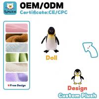Fabricante de Peluches de Pingüino Personalizados, Juguetes de Peluche Suaves para Bebés y Niños, Peluches Kawaii Personalizados para Niños, CPC CE ODM OEM
