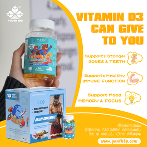 Gummies de Vitamine D3 Naturelle : Vitamine du Soleil pour les Professionnels de Bureau, 400 UI, Complément Quotidien pour la Santé Osseuse, Expédition Immédiate - Product Image 3