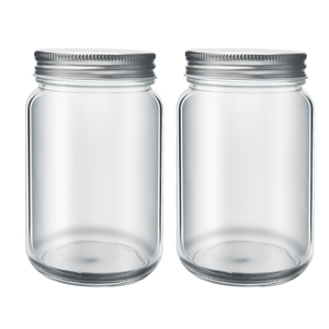 Tarros de albañil de boca ancha con tapa, tapas de fermentación de silicona para tarros de albañil, tarro de albañil de boca ancha de 22oz - Product Image 1