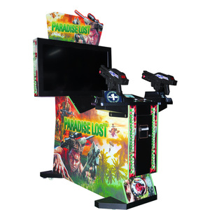 Máquina de Videojuegos Arcade de Disparos con Pistola <span class=keywords><strong>Paradise</strong></span> <span class=keywords><strong>Lost</strong></span>, Simulador de Videojuegos que Funciona con Monedas para Zona de Entretenimiento Interior, Venta al por Mayor de Fábrica - Product Image 1