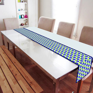 Camino de Mesa 100% Algodón Puro con Estampado Simple, Cubierta para Mesa de Comedor, Impermeable y Ecológica para Uso Diario - Product Image 1