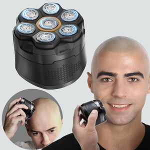 Afeitadora Magnética 7D para Hombres, Resistente al Agua IPX6, Afeitadora Eléctrica Rotativa en Seco y Húmedo, Recargable por USB, con Pantalla LED - Product Image 2