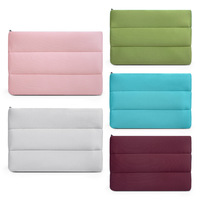 Trousse de Toilette de Voyage en Néoprène à Mousse à Mémoire de Forme Colorée, Sac Cosmétique à Couche d'Air, Pochette de Rangement pour Maquillage Inspirée des Créateurs