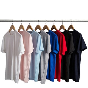 Camiseta Oversize de 280-230 g/m² 100% Algodón Spandex Estampada Lisa de Alto Gramaje para Hombre y Mujer - Product Image 1