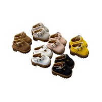 Vente en gros de chaussures de poupée BJD de haute qualité à l'échelle 1:6, matériau PU personnalisé, design tendance, unisexe, pour les âges de 5 à 13 ans