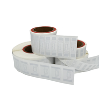 Autocollant NFC auto-adhésif à vente chaude, étiquette RFID passive, étiquette NFC 213TT anti-effraction, 13,56 MHz, carte de visite, hôtel