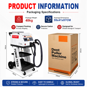 21KVA Auto Body Dent <b>Puller</b> Spot Welder Sheet Metal Repair Spotter Welding Machine With Cart for Automotive Collision Repair - Product Image 6