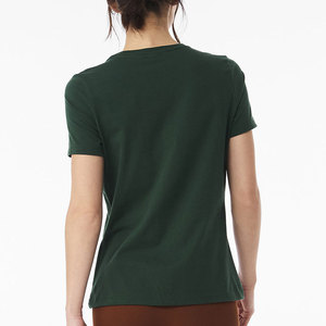 Wholesale Lightweight Quick Dry Women T <b>Shirts</b> 100%<b>Polyester</b> O Neck Customized Logo New Design Solid Color And Size For Hot Sale - Product Image 2