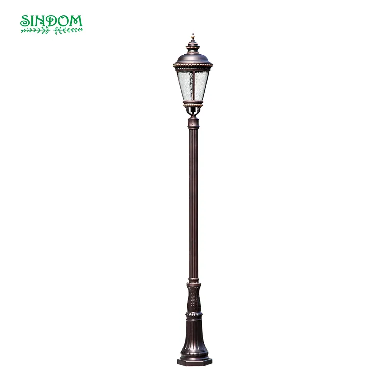 Sindom, Европейский декоративный светильник для ворот, античный уличный столб