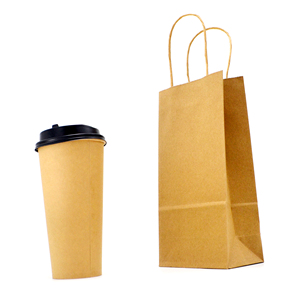 Thân Thiện Với Môi Thực Phẩm Mang Gói Nâu Kraft Túi Giấy Xử Lý Tùy Chỉnh Kraft Takeaway Thực Phẩm Nhà Hàng Bao Bì Cho Thức Ăn Nhanh Hàng Tạp Hóa - Product Image 5