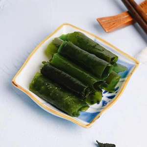 Restaurant japonais de spécialité de haute qualité sans sable naturel vert bio algues séchées feuilles de Wakame coupées en gros paquet OEM - Product Image 3