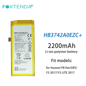 <span class=keywords><strong>Batterie</strong></span> rechargeable au lithium-ion HB3742A0EZC+ 2200mAh pour <span class=keywords><strong>Huawei</strong></span> <span class=keywords><strong>P8</strong></span> <span class=keywords><strong>Lite</strong></span> GR3 Y3-<span class=keywords><strong>2017</strong></span> Y5 <span class=keywords><strong>LITE</strong></span> <span class=keywords><strong>2017</strong></span> <span class=keywords><strong>Batterie</strong></span> de téléphone portable pour vivo - Product Image 3
