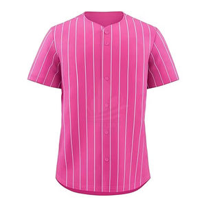 Uniforme de Béisbol Personalizado con Transferencia Térmica OEM, Uniforme de Béisbol y Sóftbol Personalizable, Transpirable, Talla Grande, Manga Corta - Product Image 2