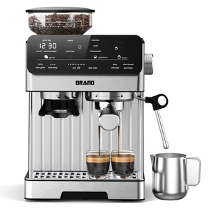 Anbolife Nuova <span class=keywords><strong>Macchina</strong></span> per <span class=keywords><strong>Caffè</strong></span> Espresso Semi-Automatica 20 Bar ULKA, Produttore di Macchine per <span class=keywords><strong>Caffè</strong></span> OEM ODM di Alta Qualità <span class=keywords><strong>con</strong></span> <span class=keywords><strong>Macinacaffè</strong></span> Integrato - Product Image 4