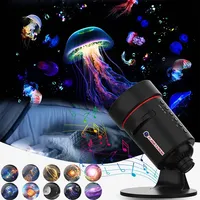 Projecteur de planétarium domestique 2025 HD LED ABS avec 28 bruits blancs pour chambre à coucher, salon, projecteur d'étoiles, lumière nocturne galactique