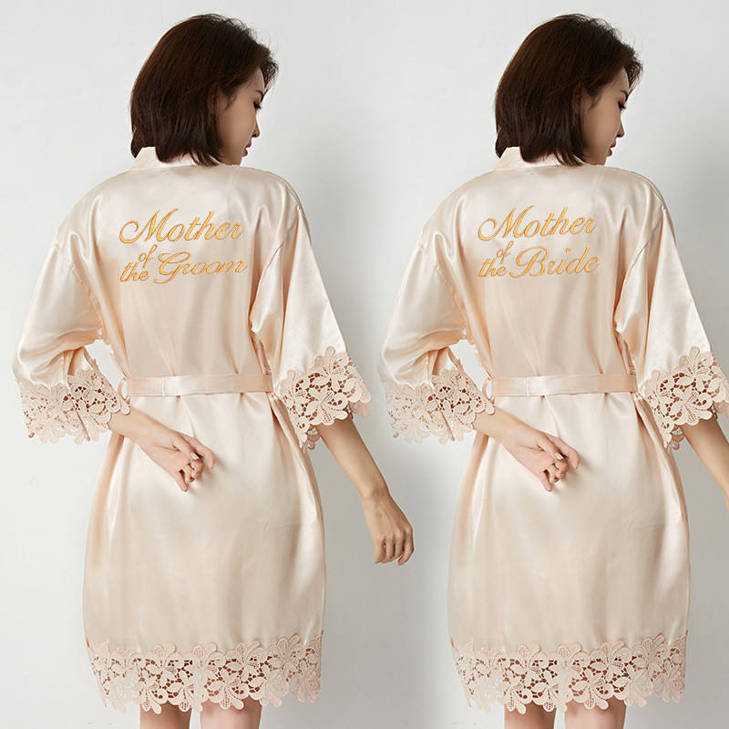 bridesmaid robes and gown night set