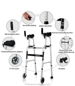 הליכון & רולר לגמילה לקשישים שיקום כסא אימון גפיים תחתון עם מסגרת הליכה גבוהה למבוגר גבוה - Product Image 3