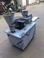 Machine semi-automatique pour la fabrication de gyozas, ligne de production de raviolis vapeur, moteur, capacité de 70 pièces/min, multi-tension, acier inoxydable de qualité alimentaire