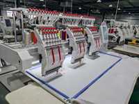Machine à broder monotête rapide et automatique pour la décoration de serviettes