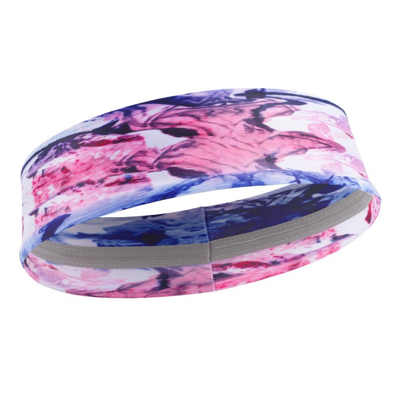 Bandeau pour cheveux en époxy imprimé aux couleurs vives