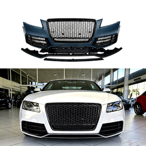 Pare-chocs avant style RS5 pour <span class=keywords><strong>Audi</strong></span> <span class=keywords><strong>A5</strong></span> S5 B8 2008-2011 <span class=keywords><strong>Coupé</strong></span> Sportback Facelift, kit carrosserie de mise à niveau avec calandre, ACC, PDC, 2/<span class=keywords><strong>5</strong></span> <span class=keywords><strong>portes</strong></span> - Product Image 1