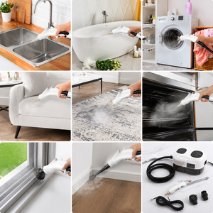 Nettoyeur vapeur portable haute pression, machine de nettoyage à la vapeur multi-usages pour la maison, la cuisine et la voiture, 3 bars, OEM ODM - Product Image 2