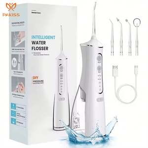 OFERTA en Irrigador Bucal Multifuncional, Limpiador Dental Portátil para Uso Doméstico y al Aire Libre, Material Plástico - Product Image 6