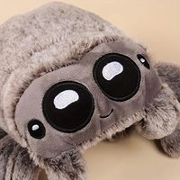 2025 Offre Spéciale effrayant araignée en peluche poupée personnalisée grands yeux noirs Super personnalisé peluches pour les enfants sur les peluches de vacances d'Halloween