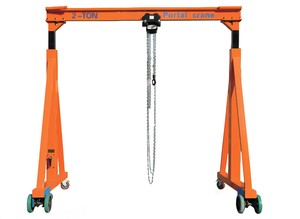 2 3 4 5 Ton Indoor Electric Hoist Garage 10 Ton Gantry <strong>Crane</strong> 1 Ton Portable Price - Product Image 5