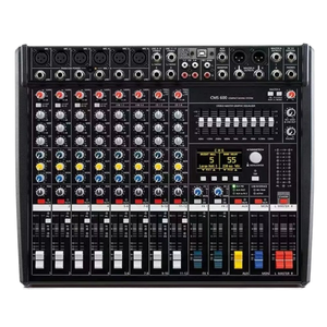 Console de mixage <span class=keywords><strong>audio</strong></span> numérique et d'enregistrement CMS 600-3/1000-3/1600-3 en gros avec double processeur DSP 99, corps métallique, <span class=keywords><strong>6</strong></span> canaux pour haut-parleur - Product Image 2