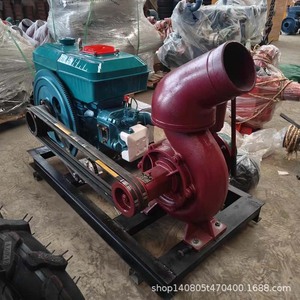 Bomba de Agua Móvil Diésel de 3 Pulgadas para Riego Agrícola, Bomba con Motor de Construcción Metálica - Product Image 2