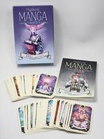 Mini-jeu de cartes Oracle format voyage avec cartes en papier et étui métallique portable pour une guidance spirituelle en déplacement