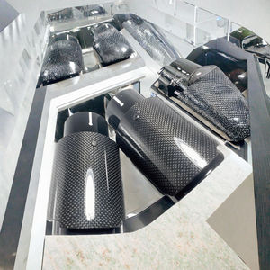 Embout d'échappement universel en fibre de carbone brillante de 1,5 mm d'épaisseur, compatible BMW Daonan <span class=keywords><strong>Remus</strong></span>, pour 3 Gran Turismo F34 2012- - Product Image 2