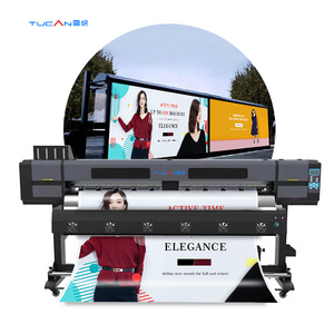 1.8m sinh thái dung môi máy in với một xp600 Vinyl Banner máy in phun máy in Máy in vinyl máy in - Product Image 4