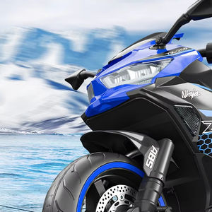 دراجة نارية كهربائية كبيرة للأطفال يمكن أن يجلس الناس وردي الطفل شحن دراجة ثلاثية العجلات سيارات لعبة للأطفال للقيادة - Product Image 2