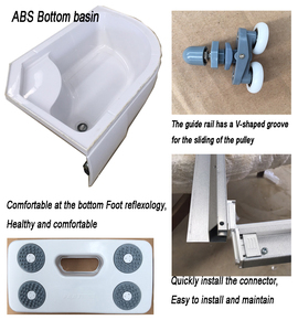 Offre spéciale Salle de douche à vapeur en Europe du <span class=keywords><strong>Nord</strong></span> Cabine de douche préfabriquée à clips gratuits - Product Image 5