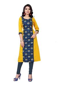 Kurtis เสื้อผ้าชาติพันธุ์ของผู้หญิงอินเดียเสื้อผ้าล่าสุด - Product Image 1