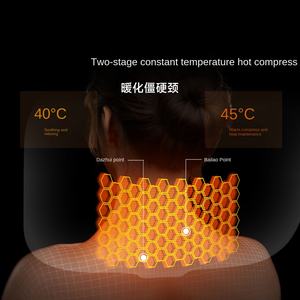 Almohada de Masaje Oscilante <span class=keywords><strong>REPOR</strong></span>, Doble Uso, Protección para el Cuello, Compresión Cálida, Control de Tiempo, Masajeador de Cuello Personalizable - Product Image 4